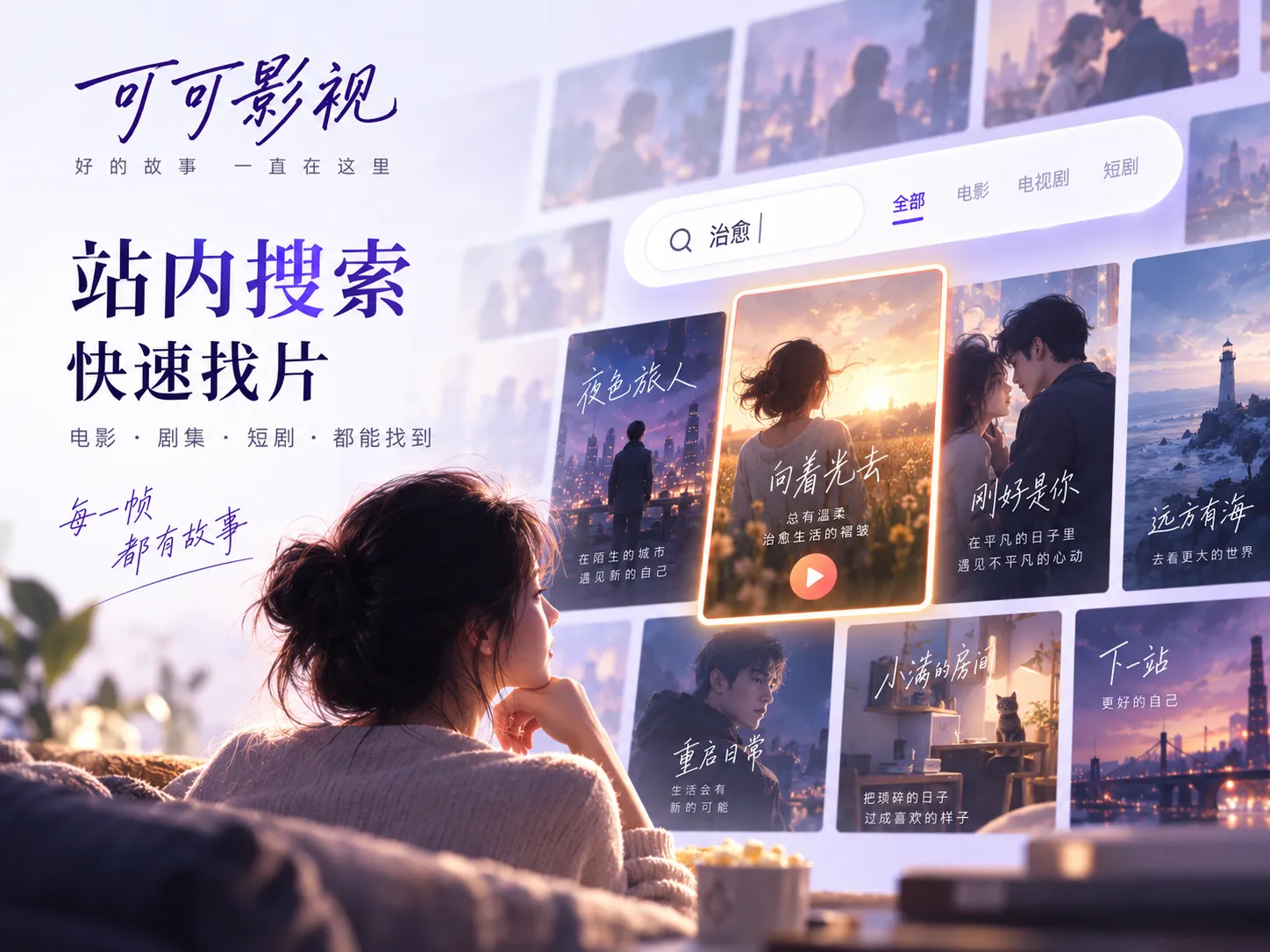 如何快速找到电影与剧集相关影视封面